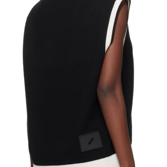 [NWOT] We11done Black V-Neck Vest - Picture 3 of 7